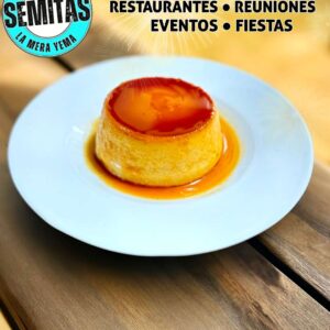 Flan De Queso Individual En Miami