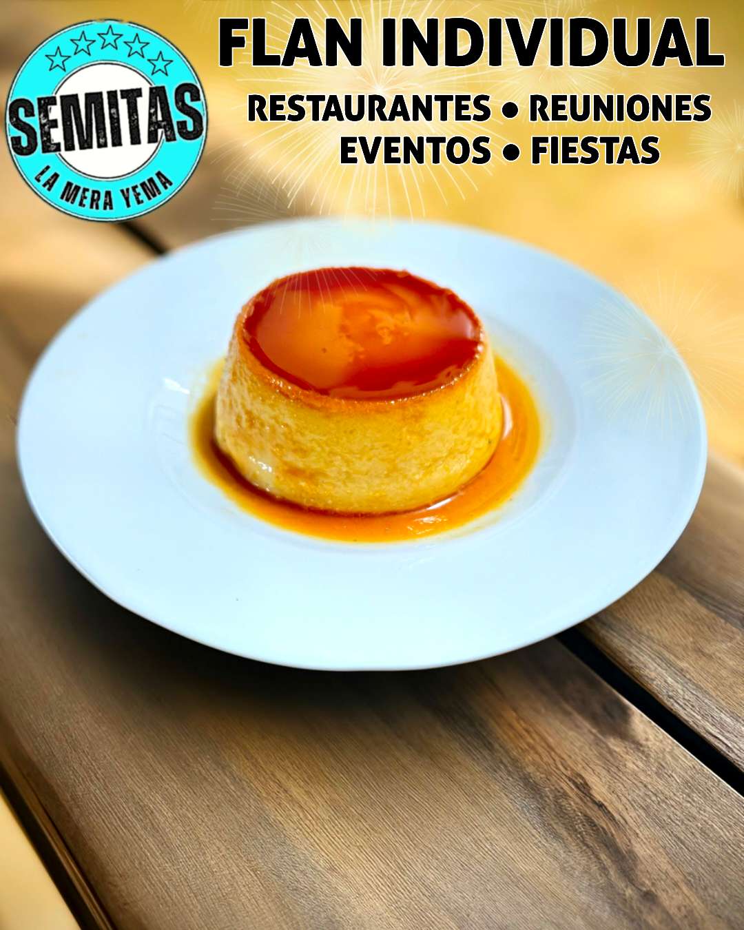Flan De Queso Individual En Miami