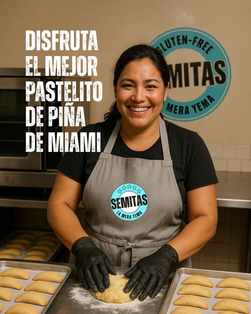 Pastelito de piña en Miami