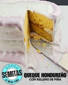 Queque hondureño tradicional en Miami