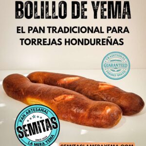 Bolillo de yema para torrejas hondureñas