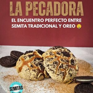 Semitas de Oreo Chocolate