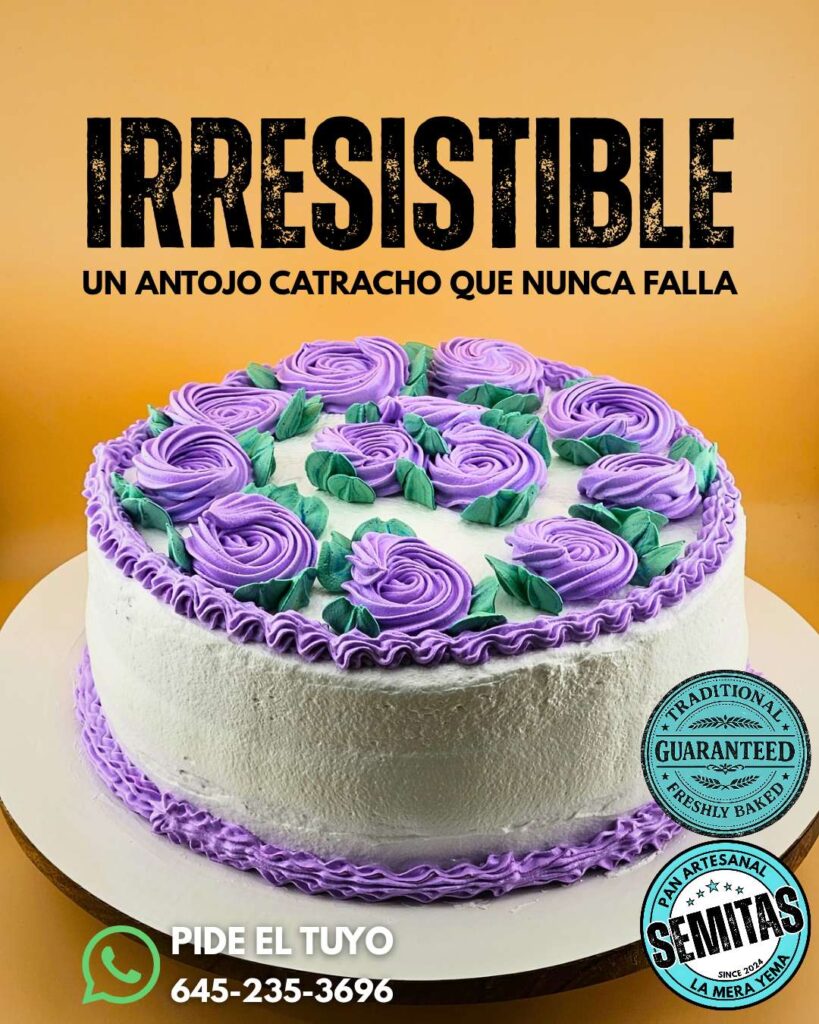 Pastel Hondureño tradicional en Miami